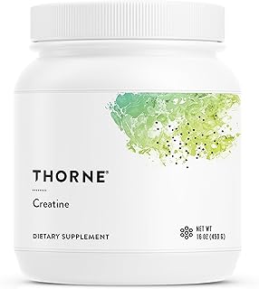 THORNE Creatine, Micronized Creatine Monohydrate Powder, 90 Servings | Supports Lean Muscle Mass, Endurance & Cognitive Function*, Unflavored, 5 g per Serving, NSF Certified for Sport