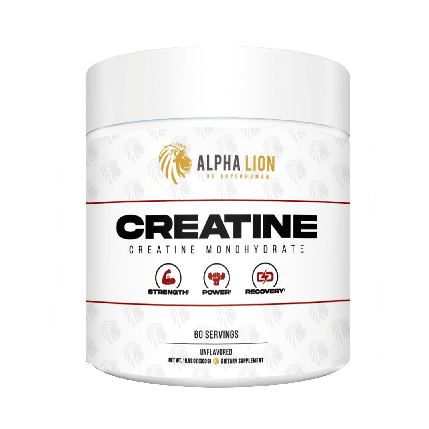 Alpha Lion CREATINE - STRENGTH. POWER. RECOVERY.