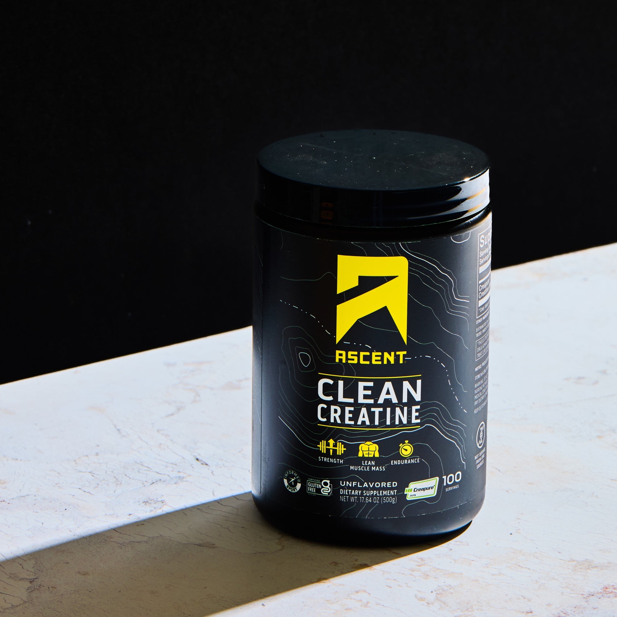 Ascent Protein Clean Creatine - 100 Servings