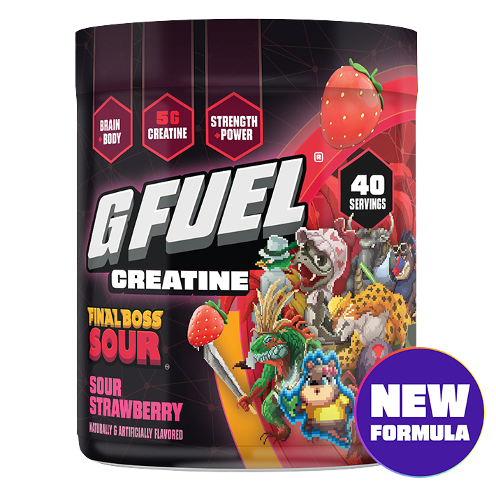 G FUEL Sour Strawberry Creatine