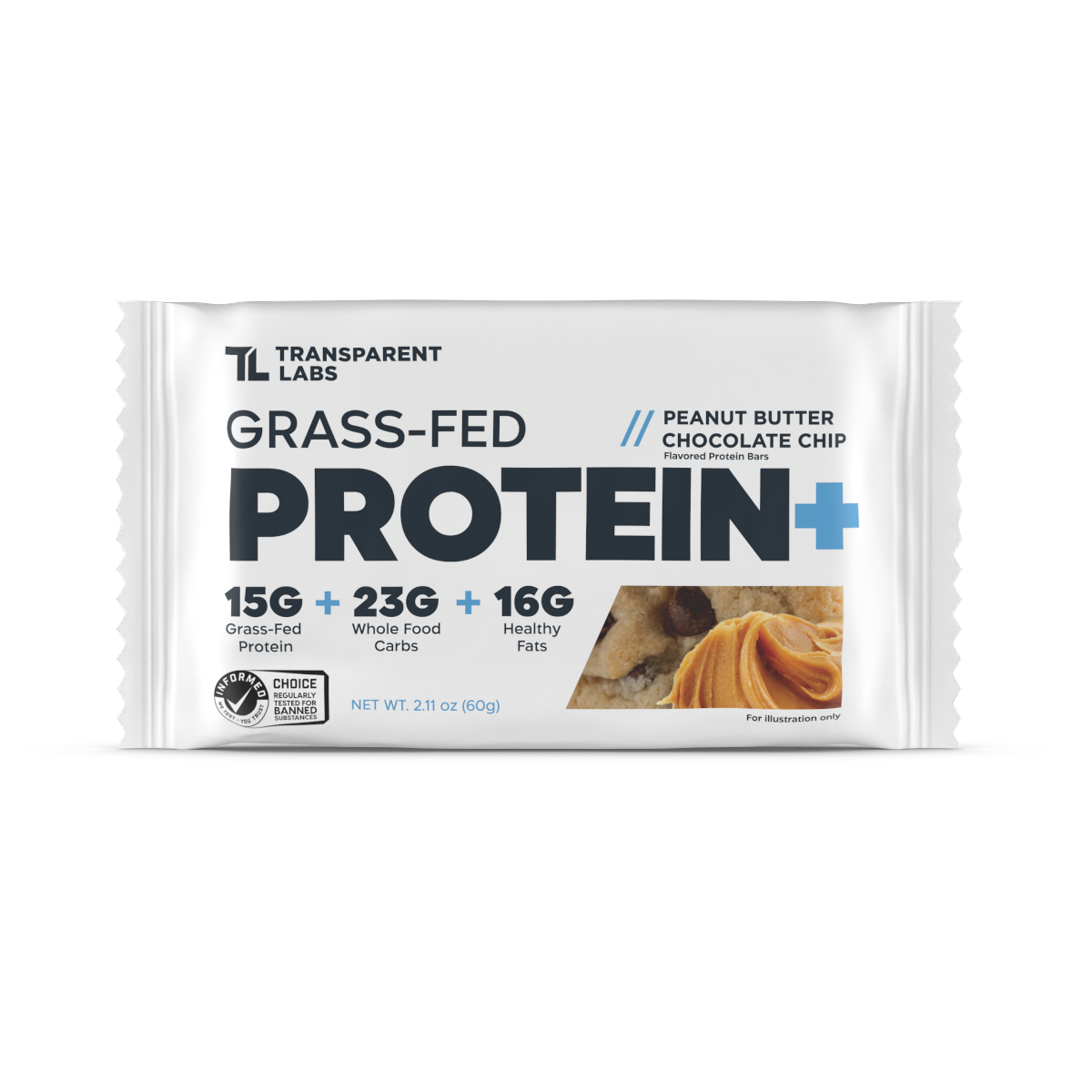 Transparent Labs Grass-Fed Protein+ Bars