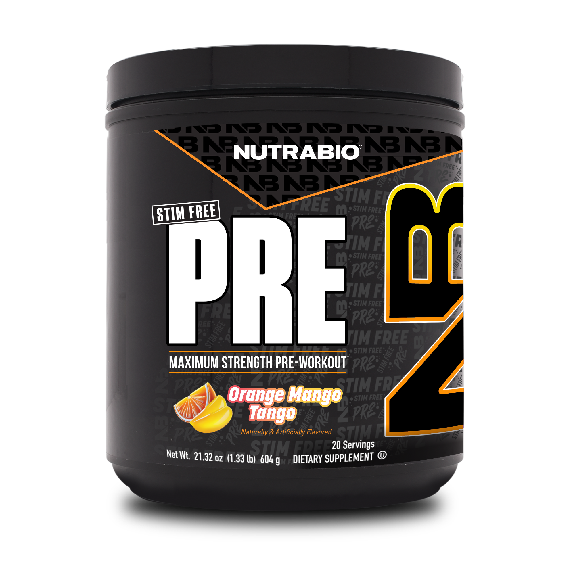 NutraBio PRE Workout Stim Free