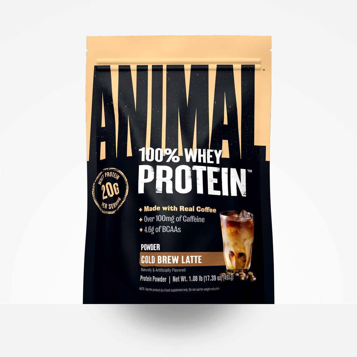 Animal Pak Animal 100% Whey Cold Brew Latte