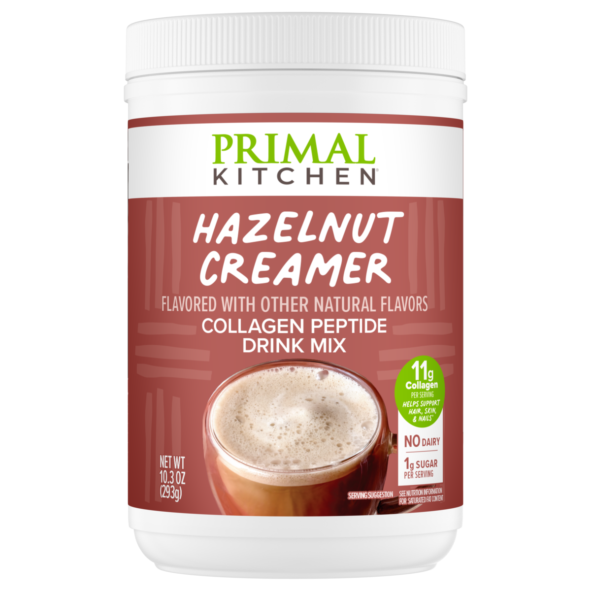 Primal Kitchen No Dairy Hazelnut Collagen Creamer