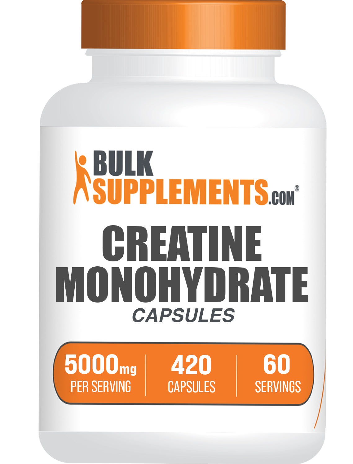 BulkSupplements.com Creatine Monohydrate Capsules