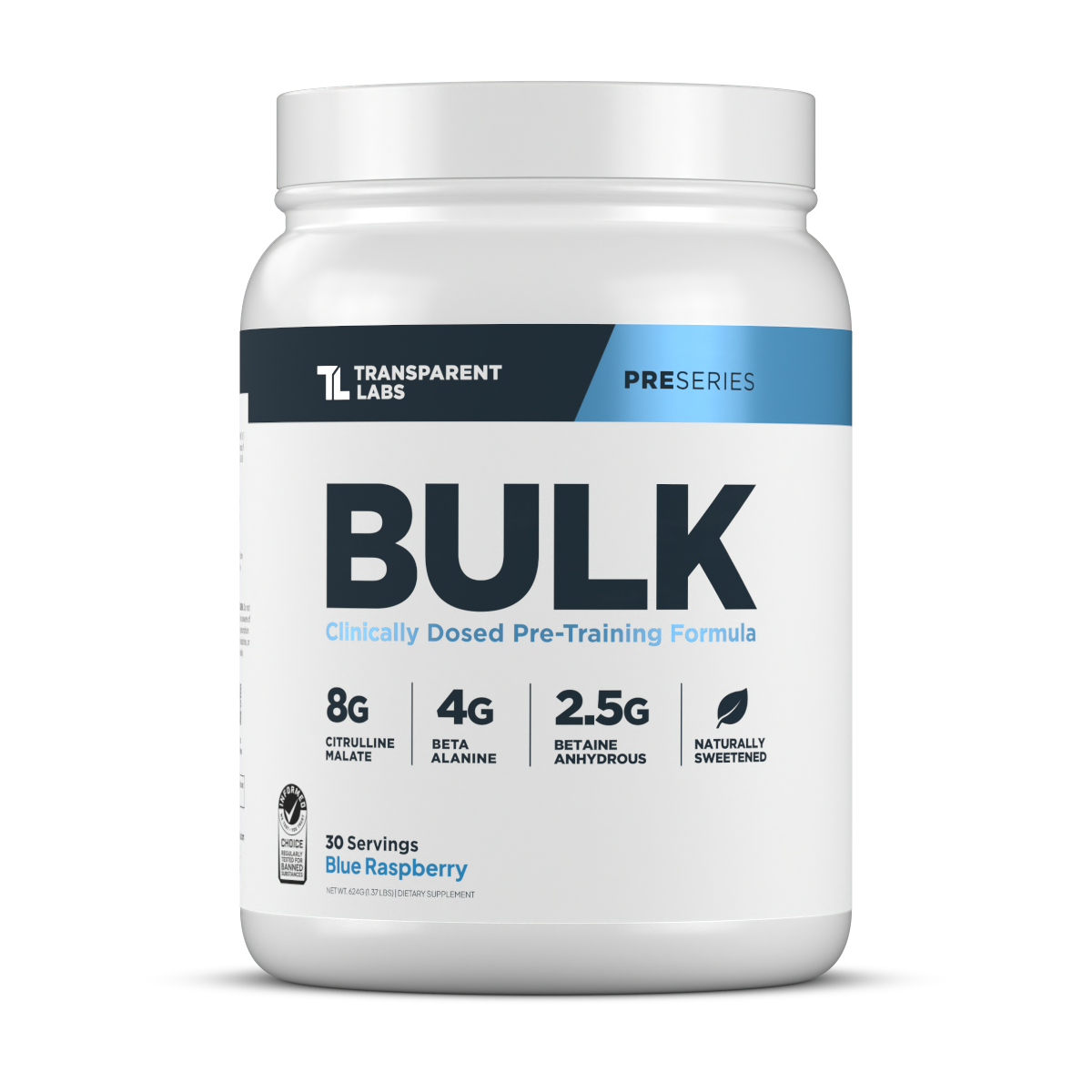 Transparent Labs Bulk Pre-Workout