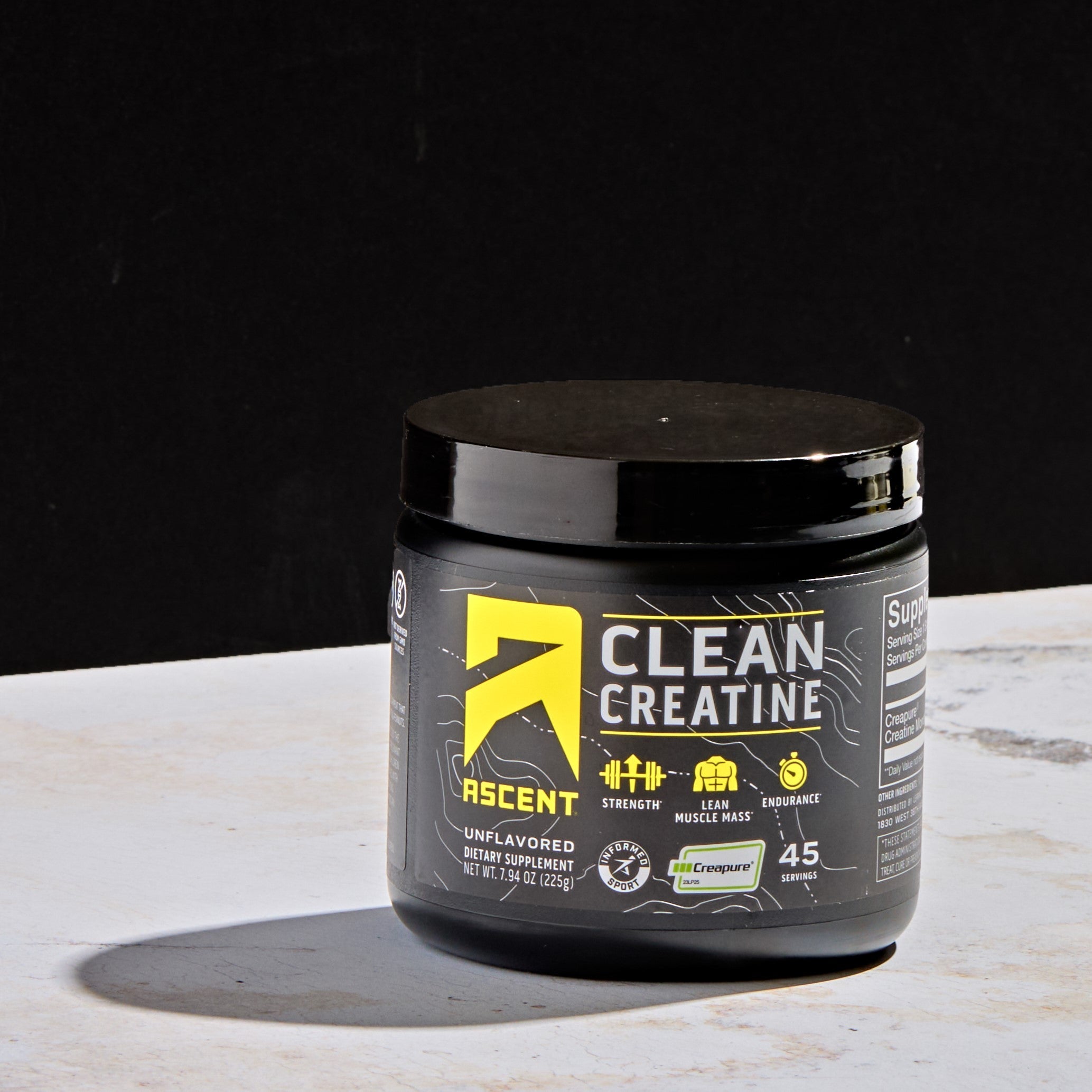 Ascent Protein Clean Creatine - 45 Servings