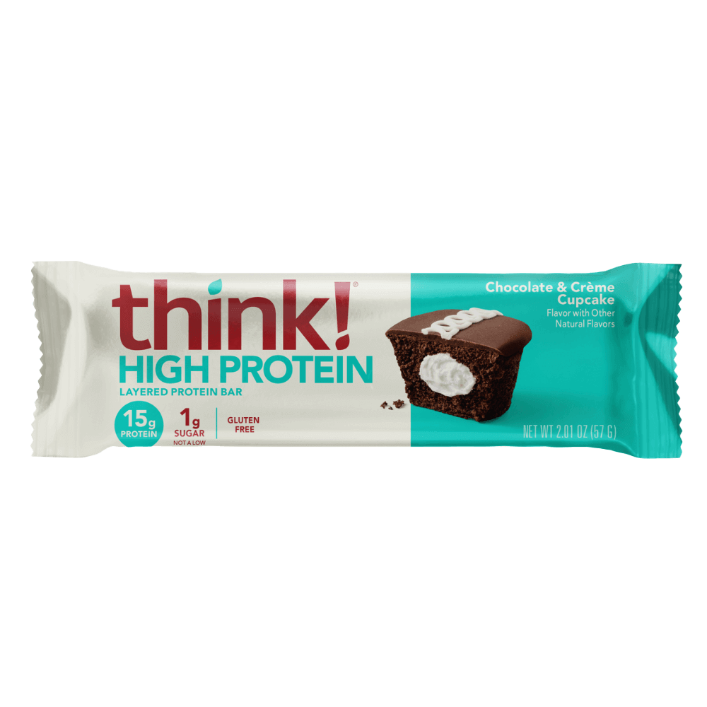 Think Protein High Protein Bar, Chocolate Crème Cupcake