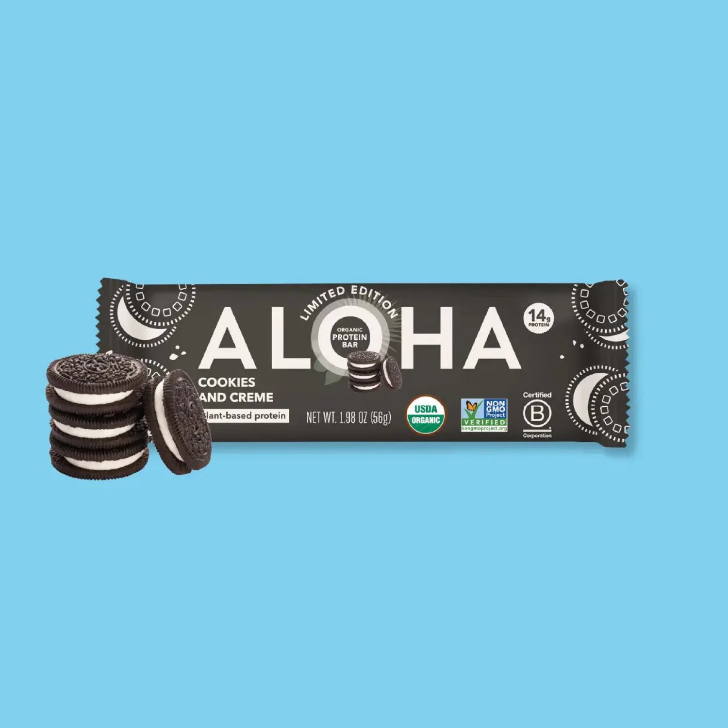 ALOHA Cookies and Creme - Protein Bars