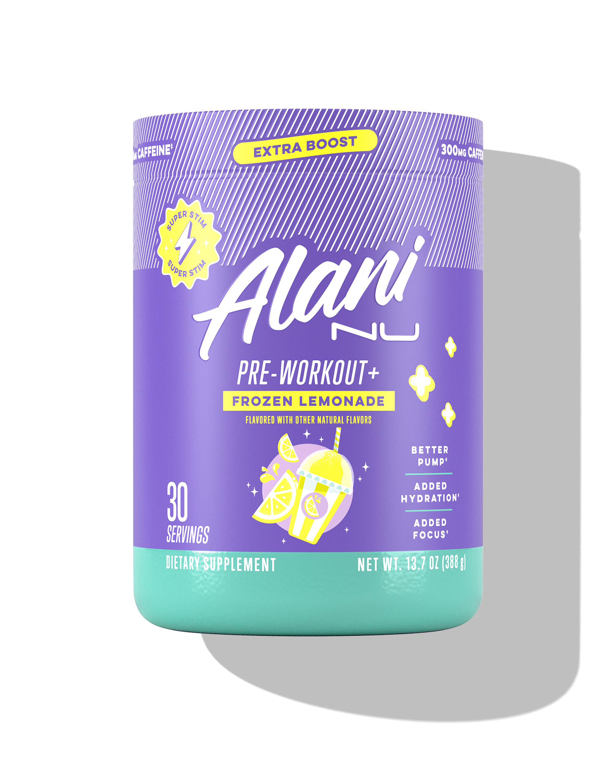 Alani Nu pre-workout+ - frozen lemonade