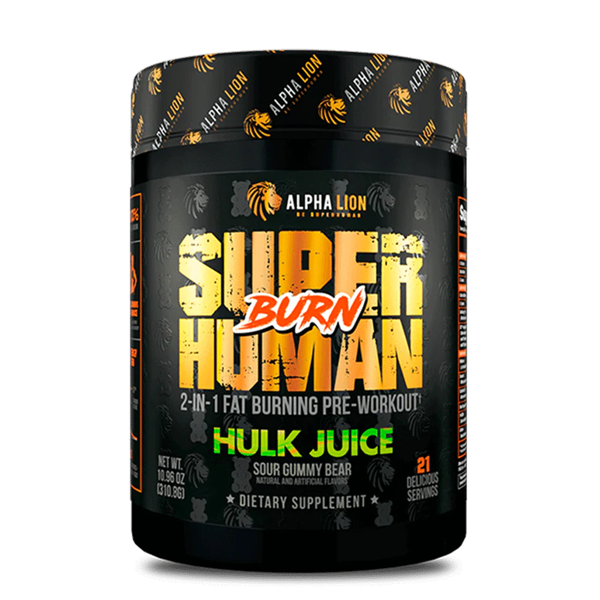 Alpha Lion SUPERHUMAN® BURN - 2 in 1 Fat Burning Pre-Workout†