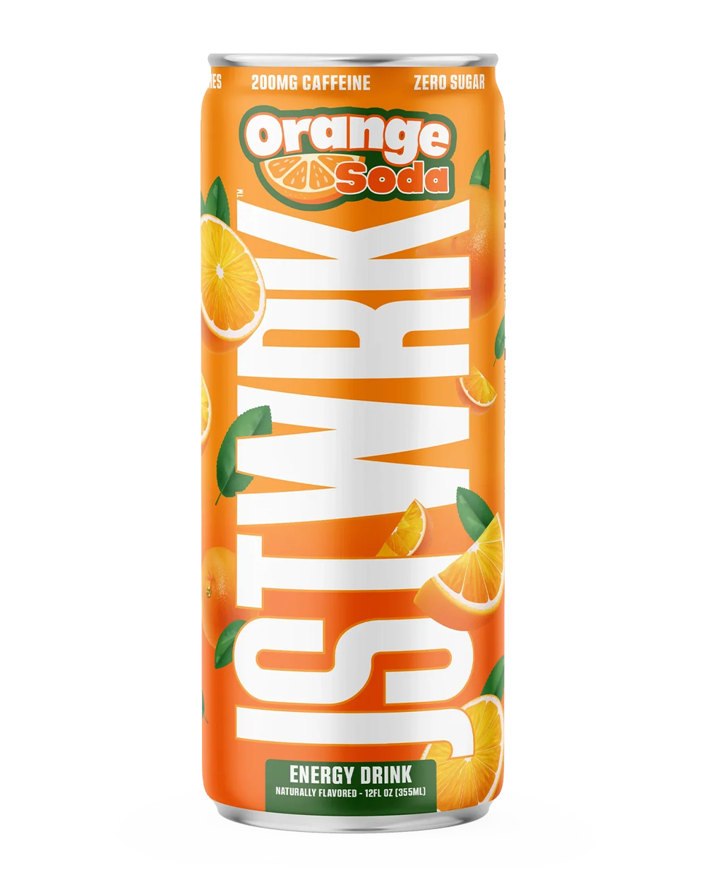 JST WRK Energy JSTWRK // Energy Drink - Orange Soda