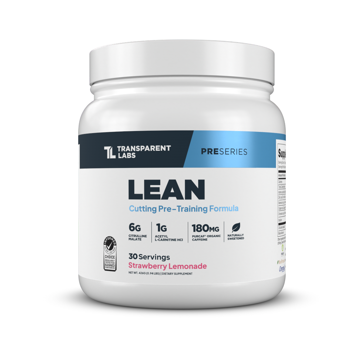 Transparent Labs Lean Pre-Workout