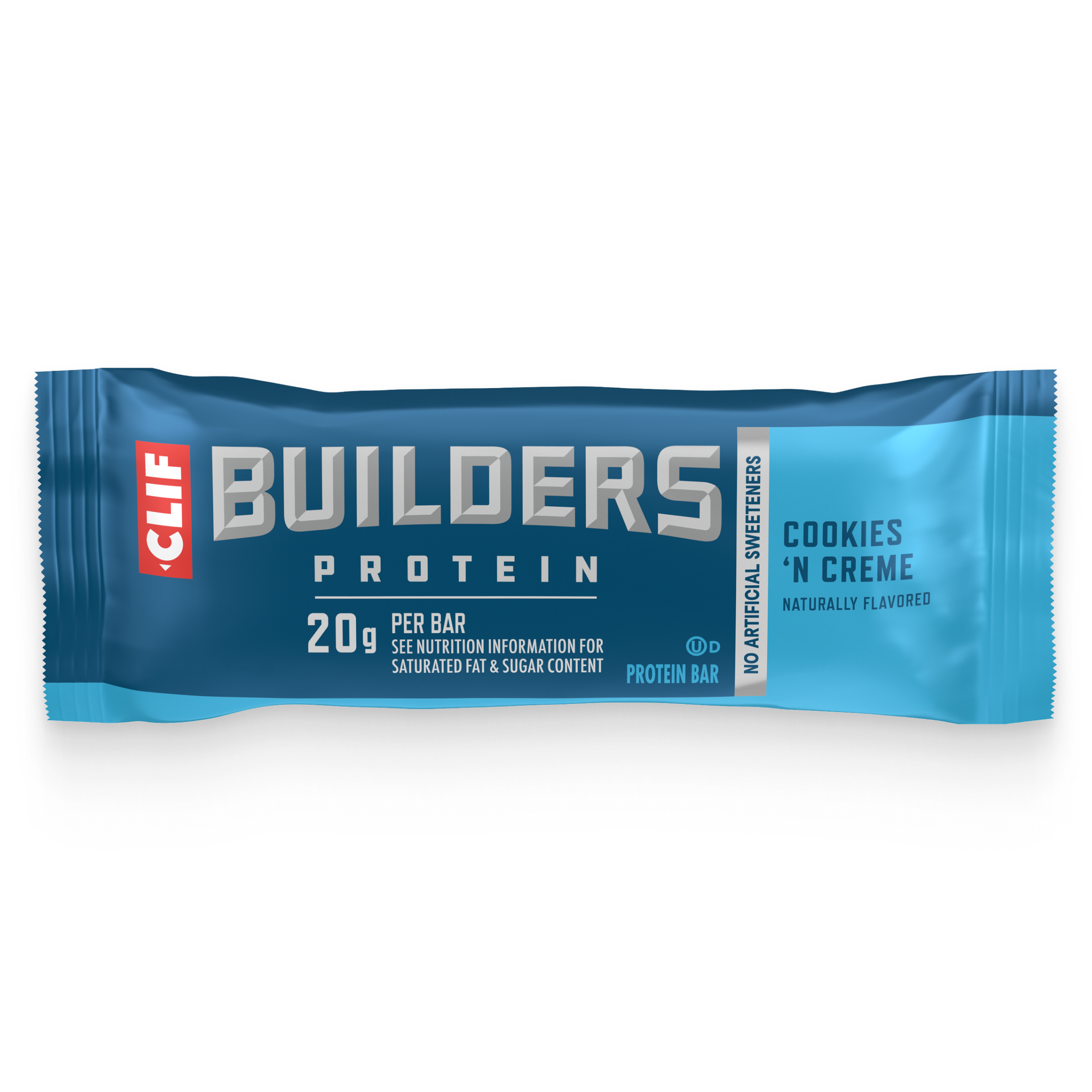 BUILDERS CLIF BUILDERS Cookies 'N Creme Flavor Plant Based Protein