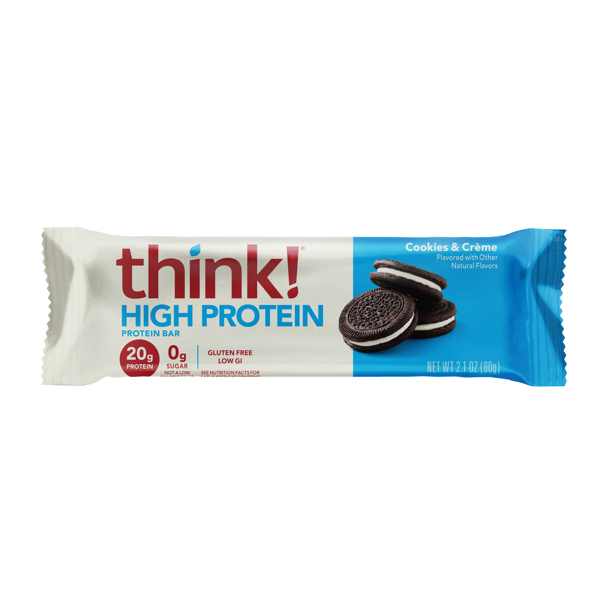 Think Protein High Protein Bar, Cookies & Creme