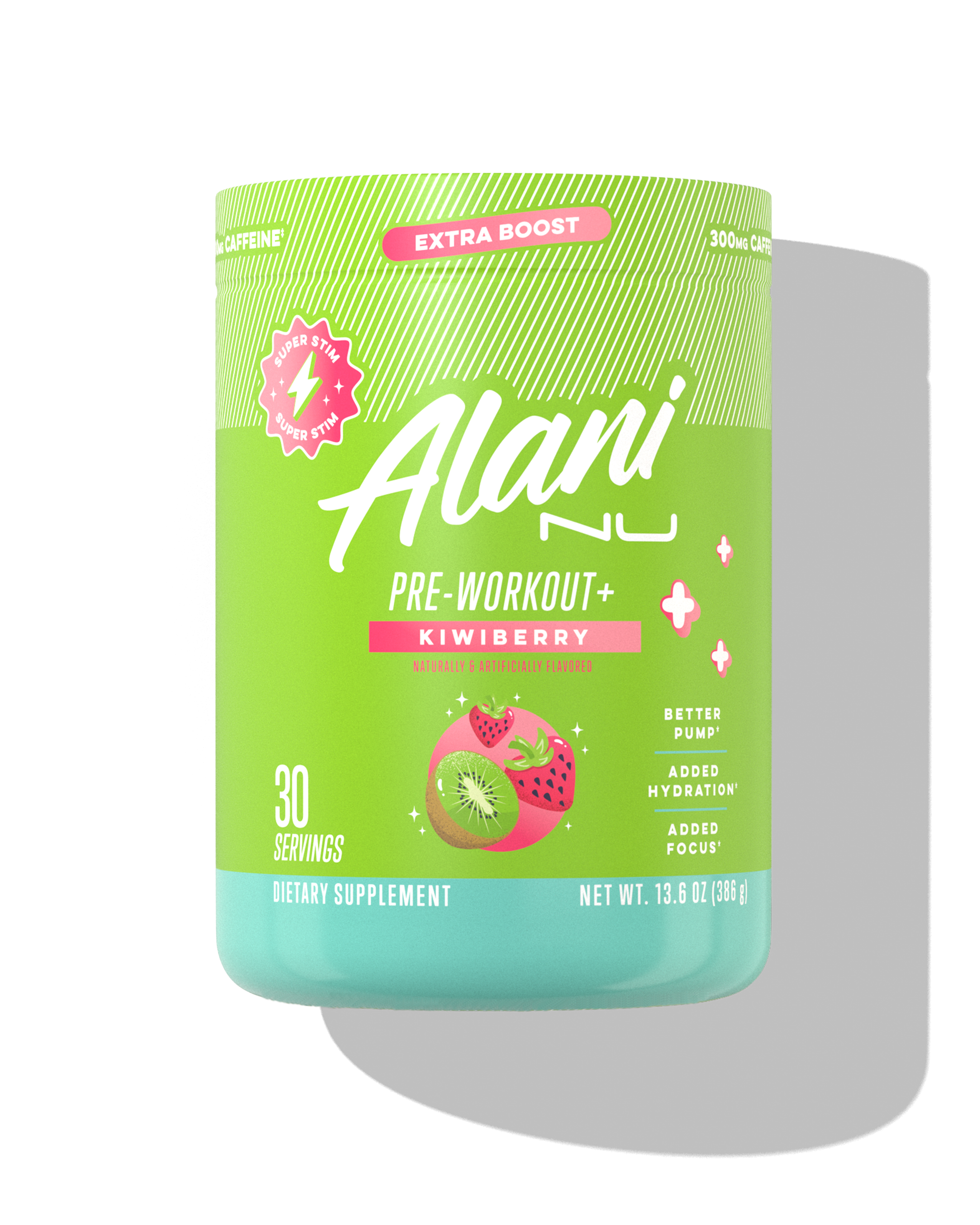 Alani Nu pre-workout+ - kiwiberry