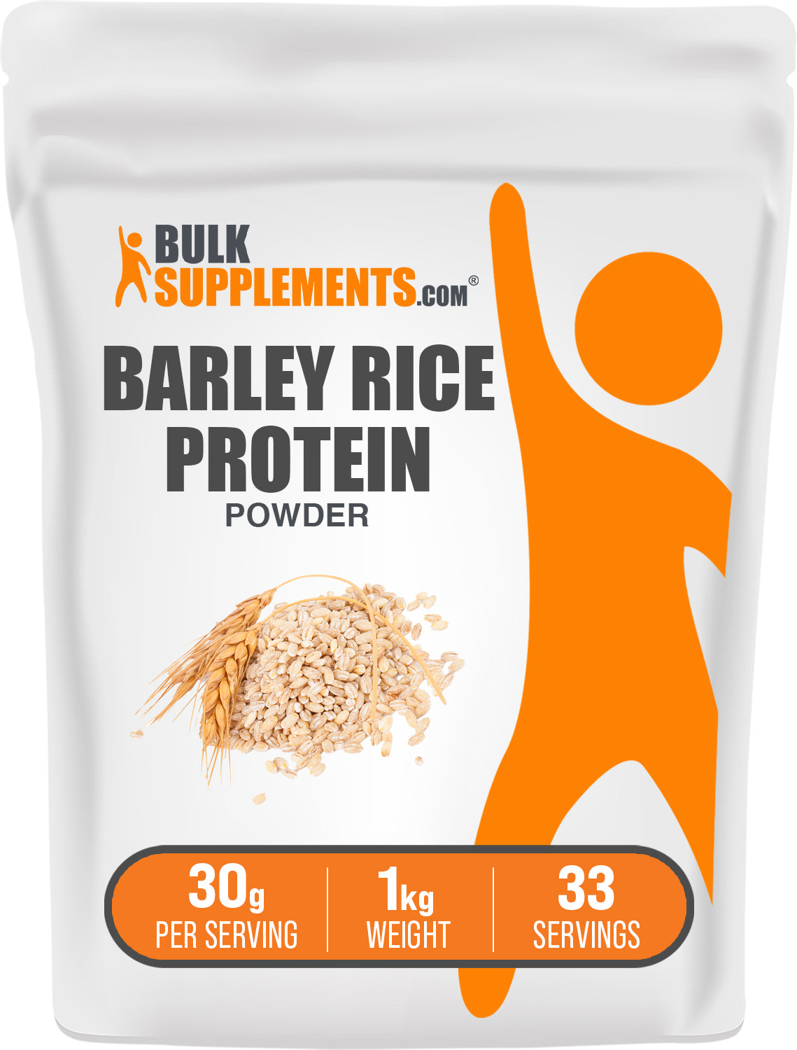 BulkSupplements.com Barley Rice Protein Powder