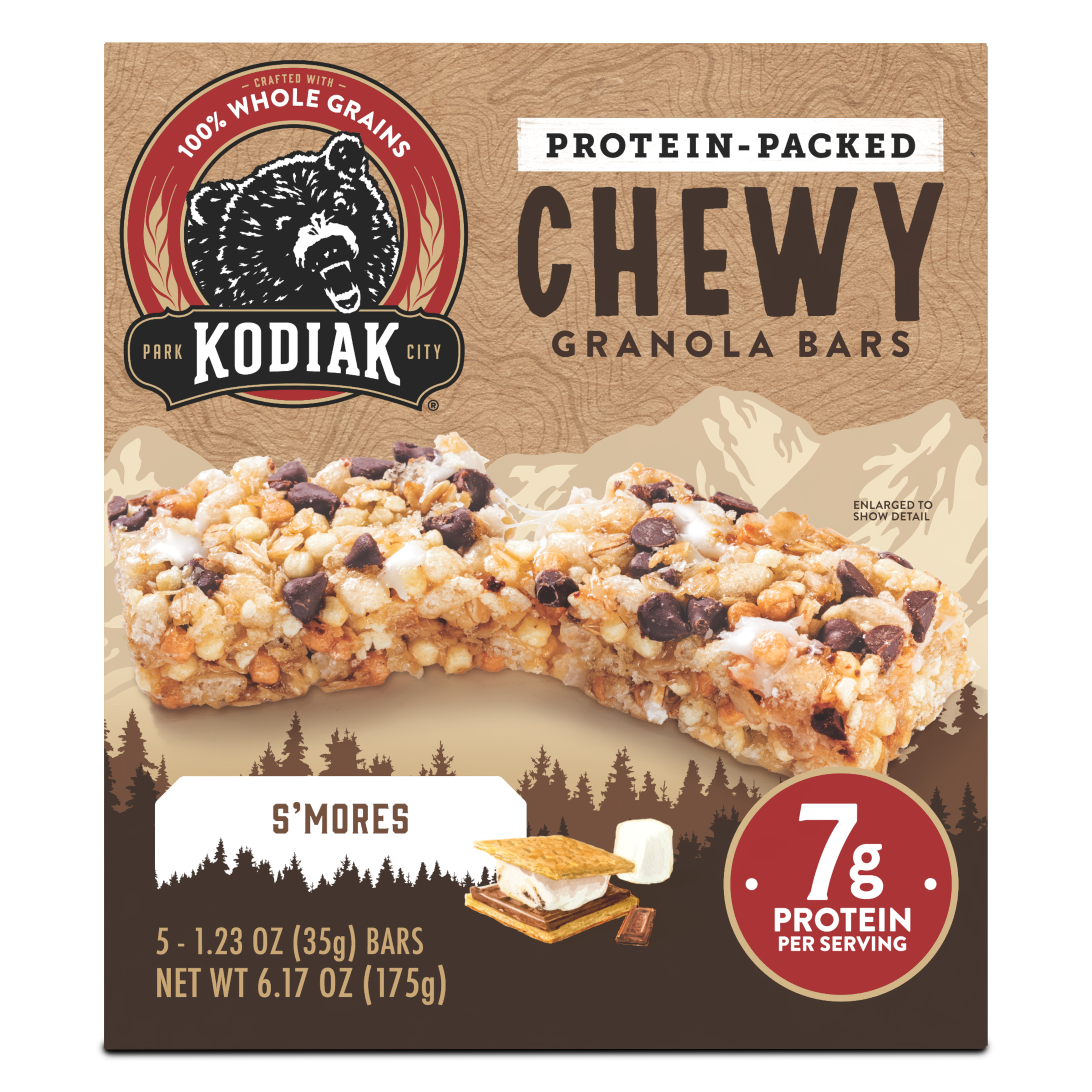 Kodiak Cakes S’mores Chewy Bars