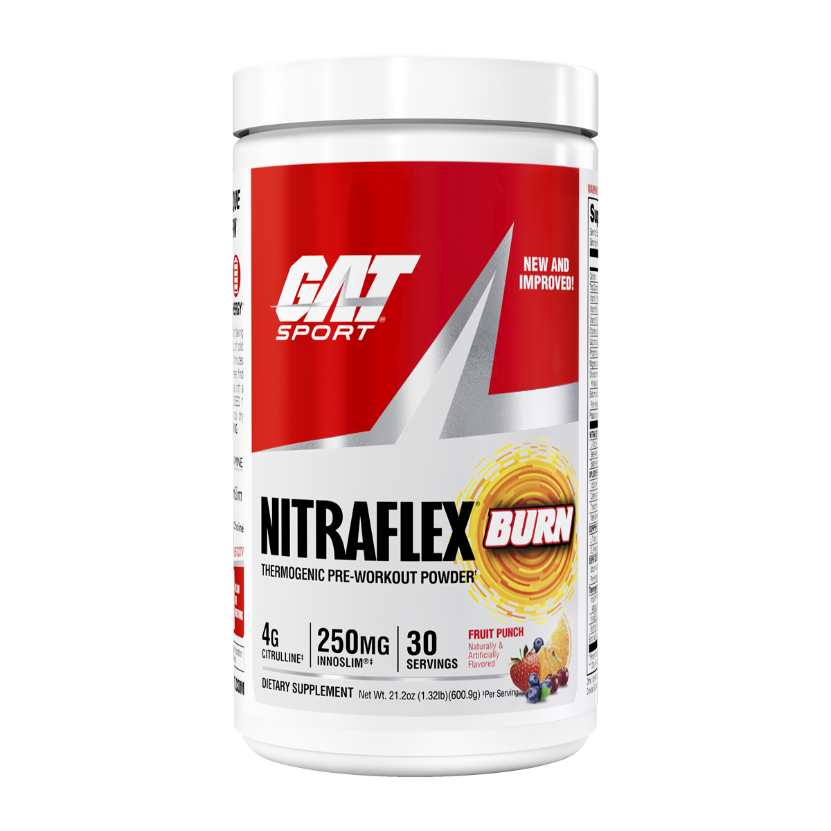 GAT SPORT Nitraflex Burn - Enhanced Formula