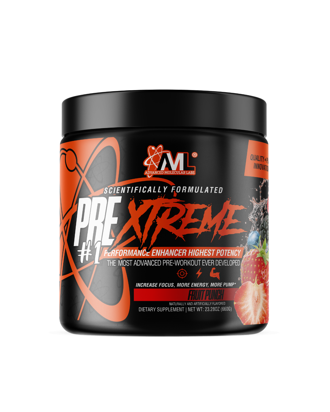 advancedmolecularlabs X-Treme (400mg) Pre-Workout