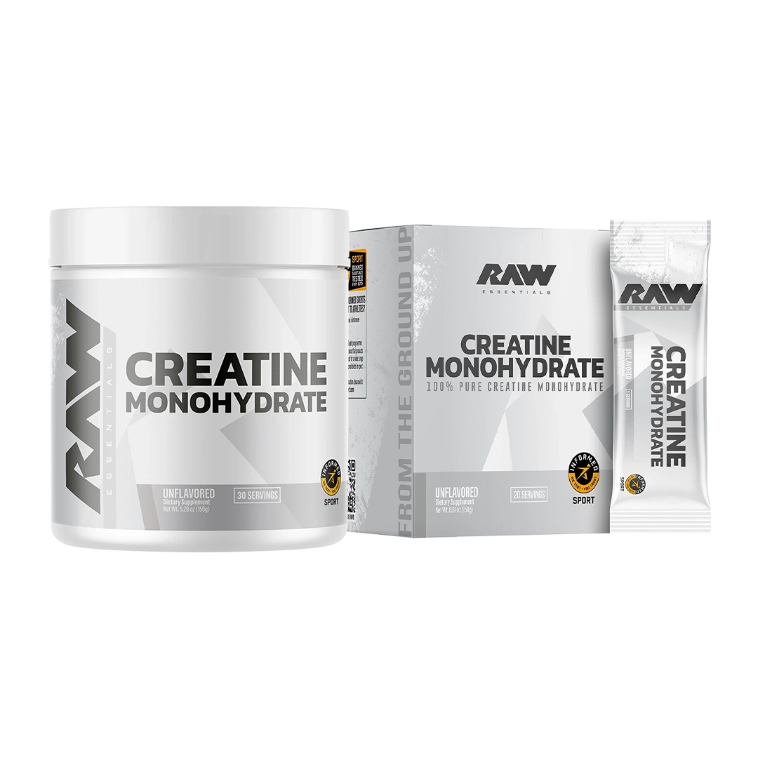 Get Raw Nutrition Creatine Value Pack 60 Servings