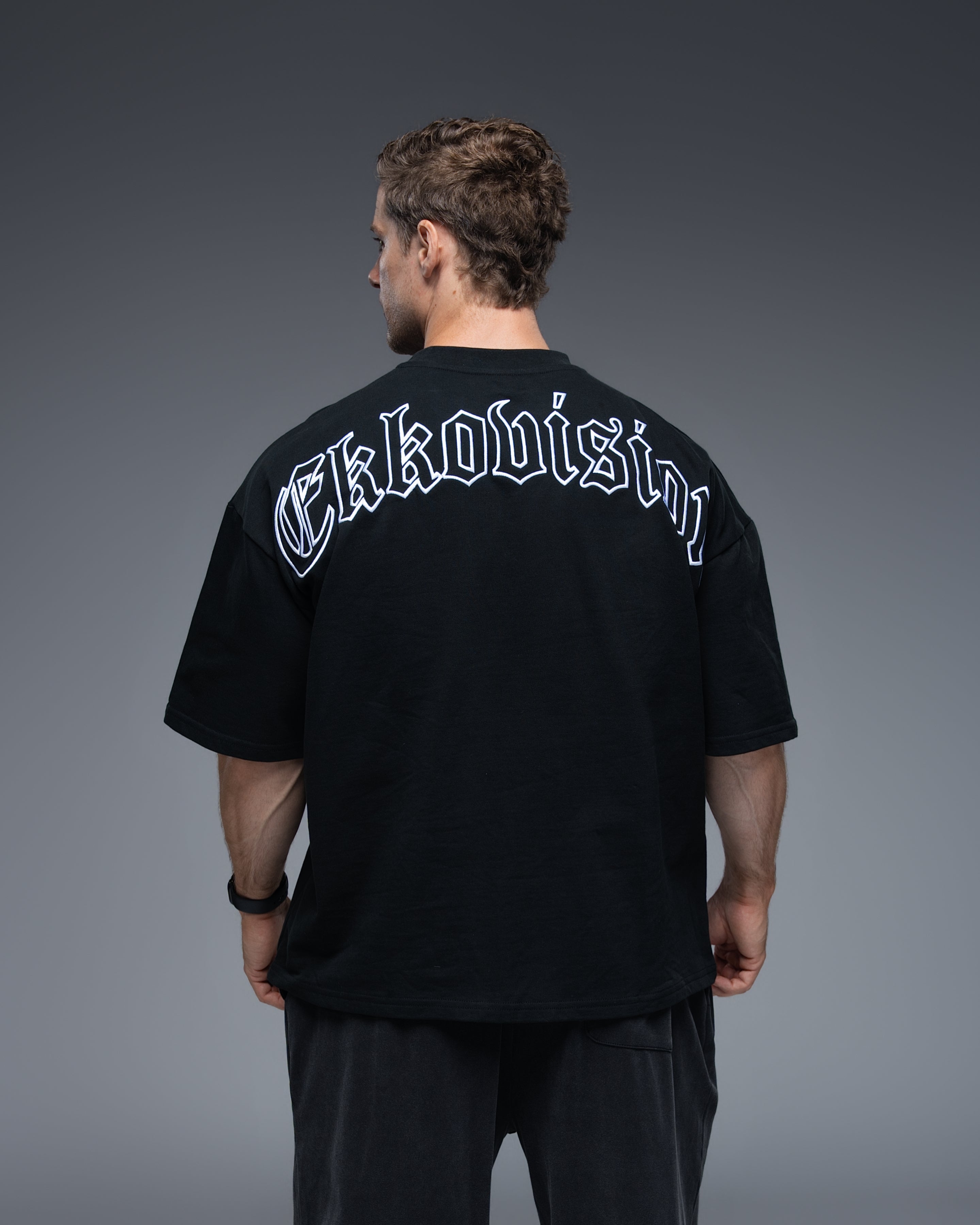 ekkovision Crest Embroidered Graphic Pump Cover 100% Jersey Cotton