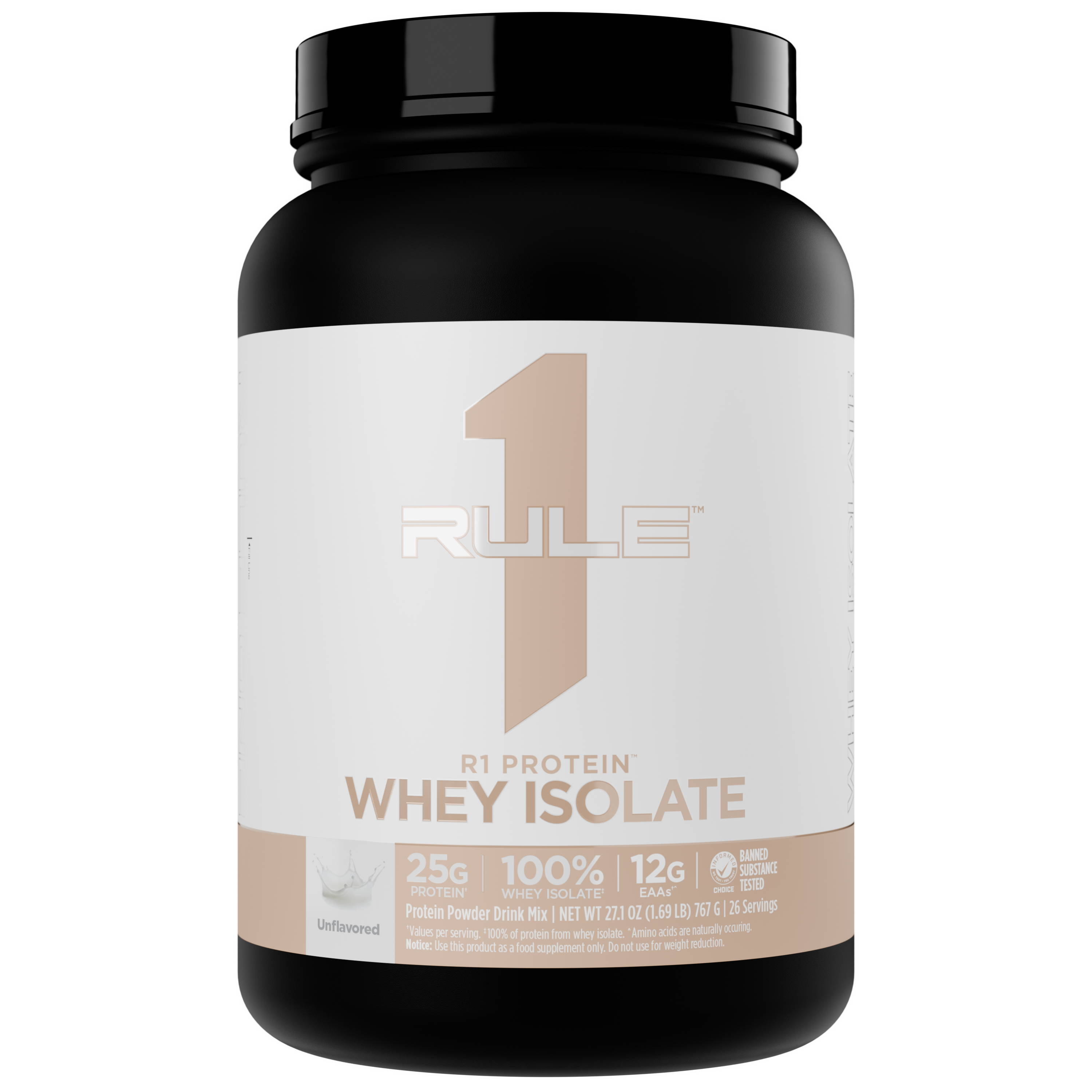 Rule One Proteins Naturally Flavored R1 Protein Whey Isolate