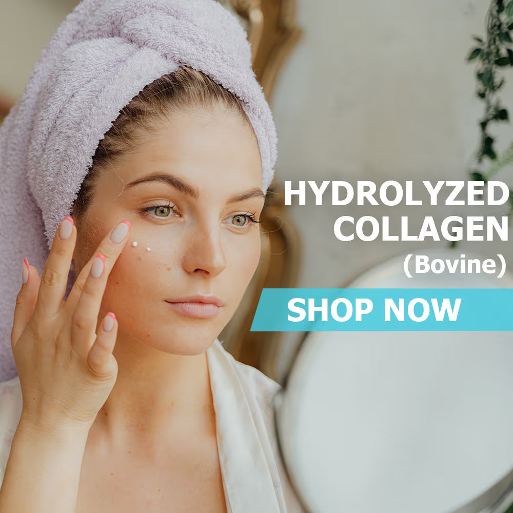 purebulkinc Hydrolyzed Collagen Peptides (Bovine) (Type I, III) Powder Bulk
