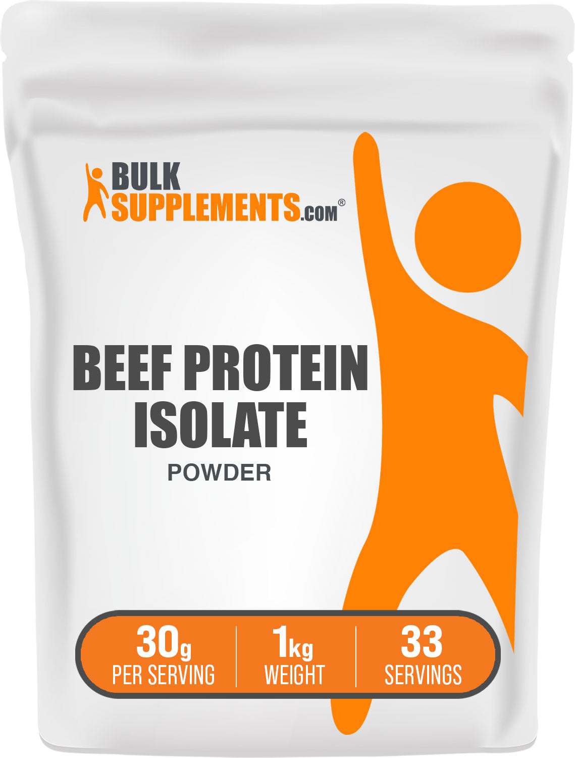 BulkSupplements.com Beef Protein Isolate Powder