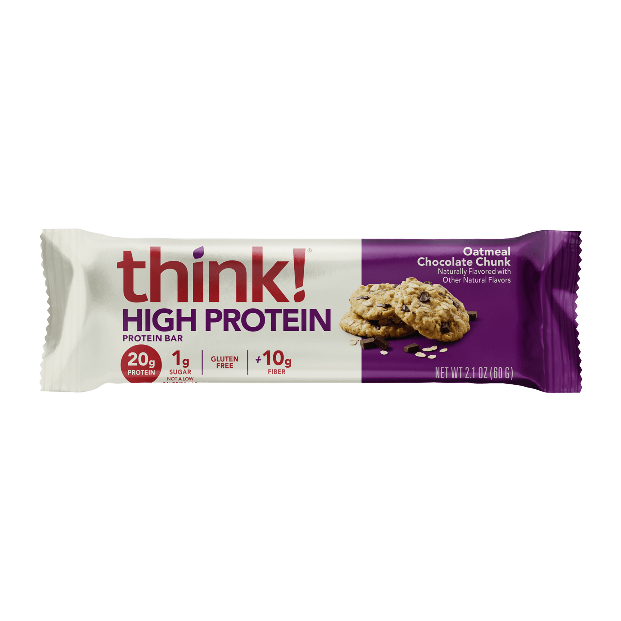 Think Protein High Protein Bar, Oatmeal Chocolate Chunk