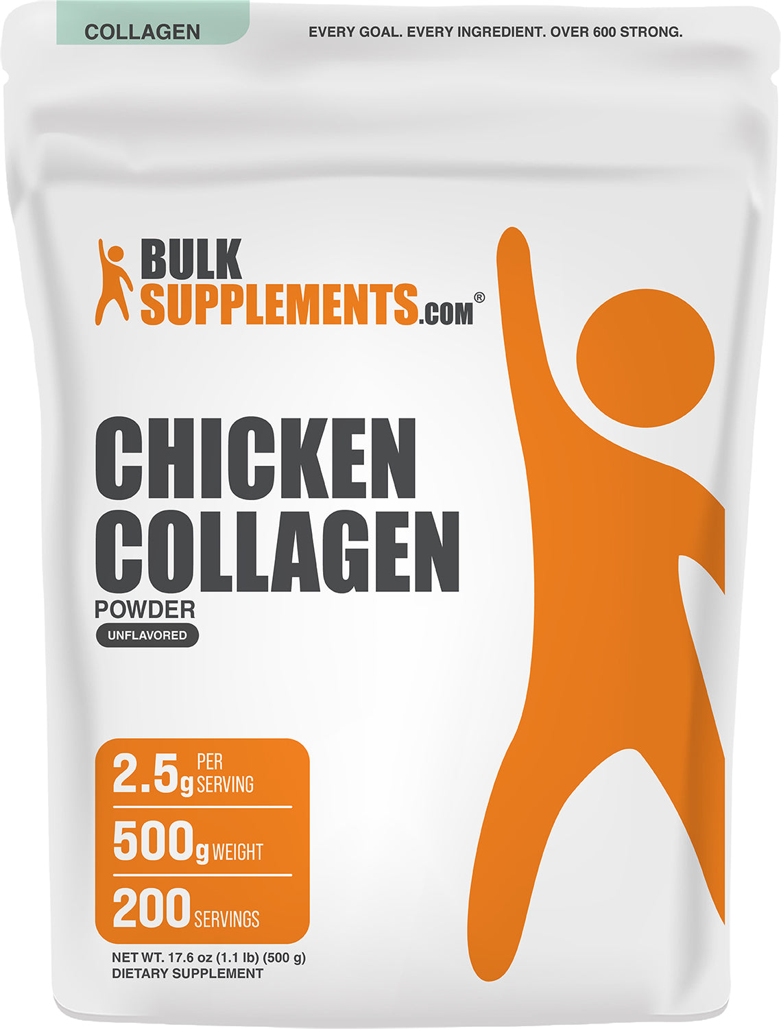 BulkSupplements.com Chicken Collagen Powder