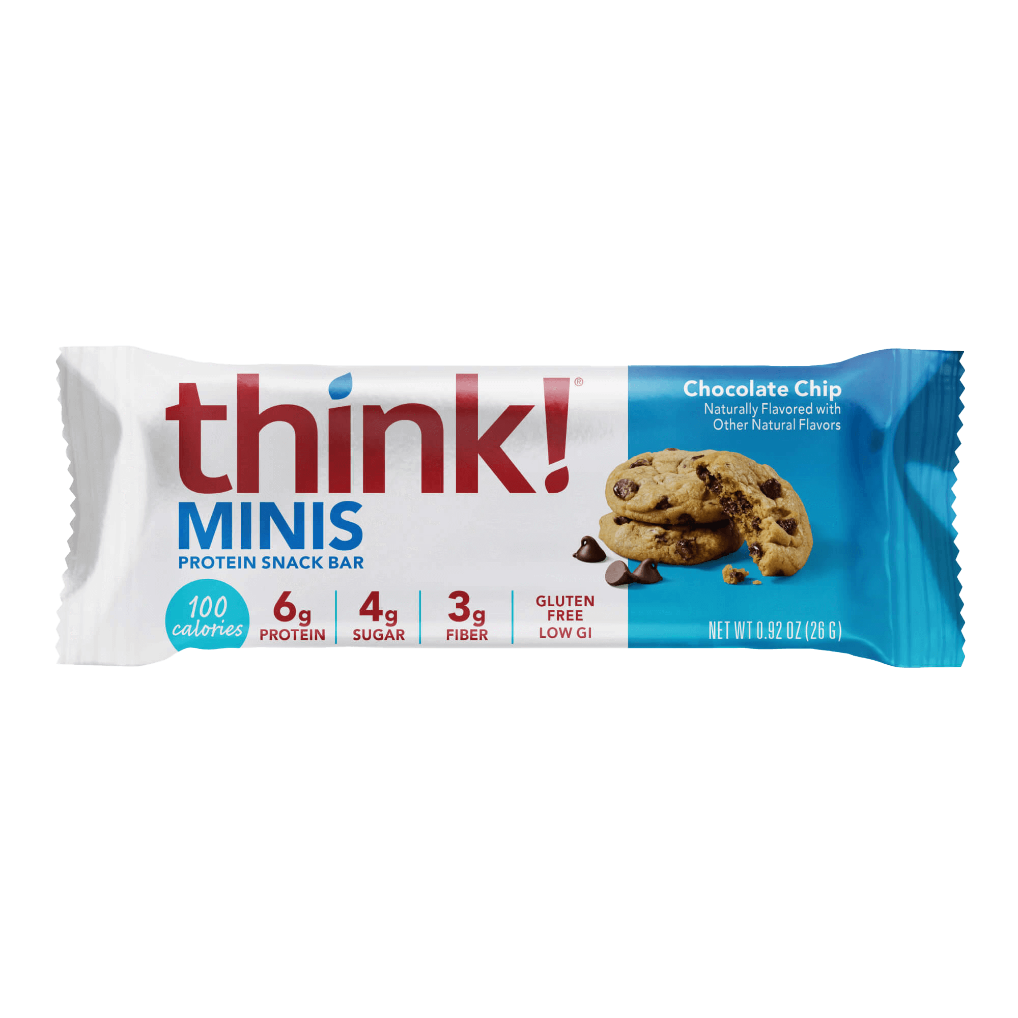 Think Protein MINIS Protein Snack Bar, Chocolate Chip