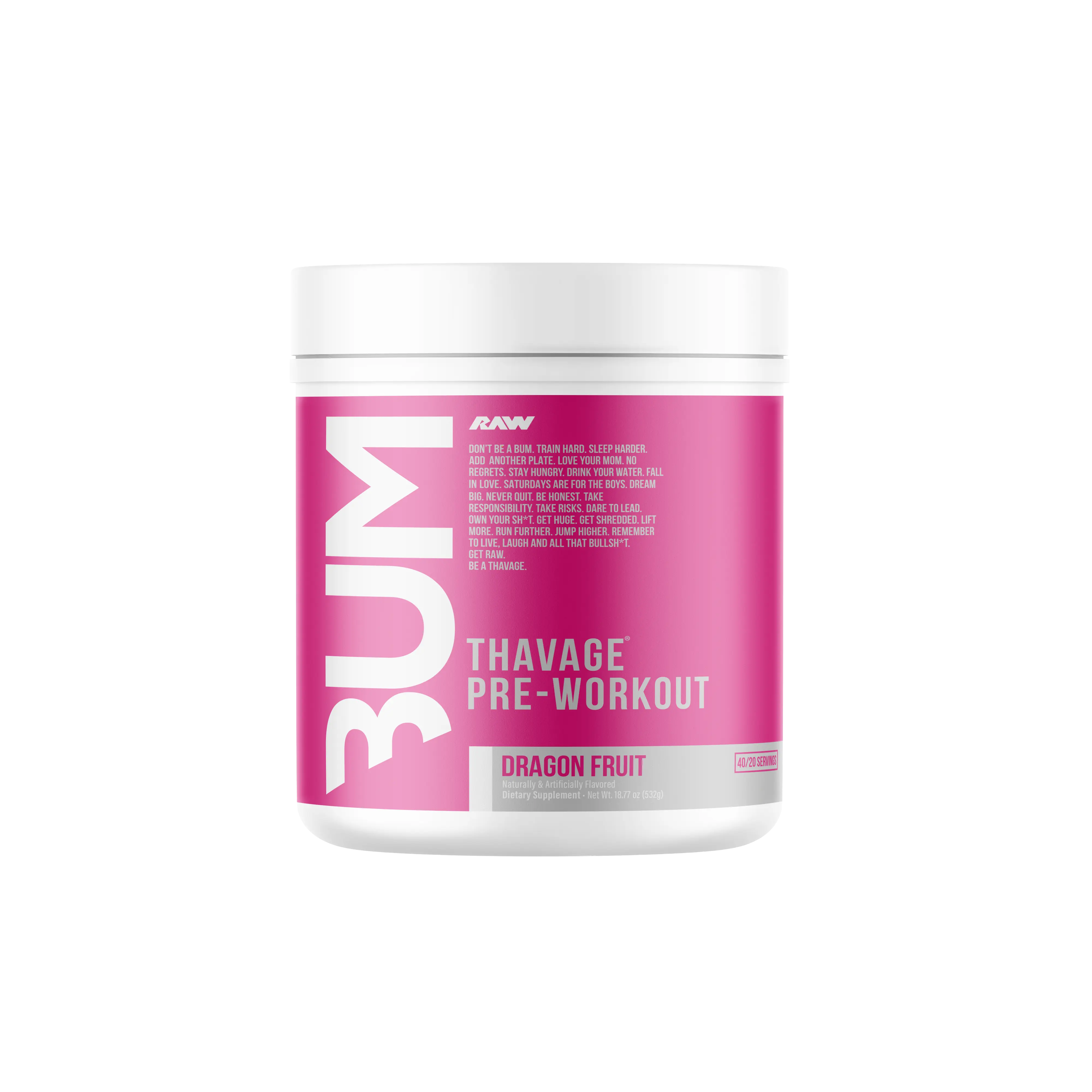 BUM Energy Thavage Pre-Workout
