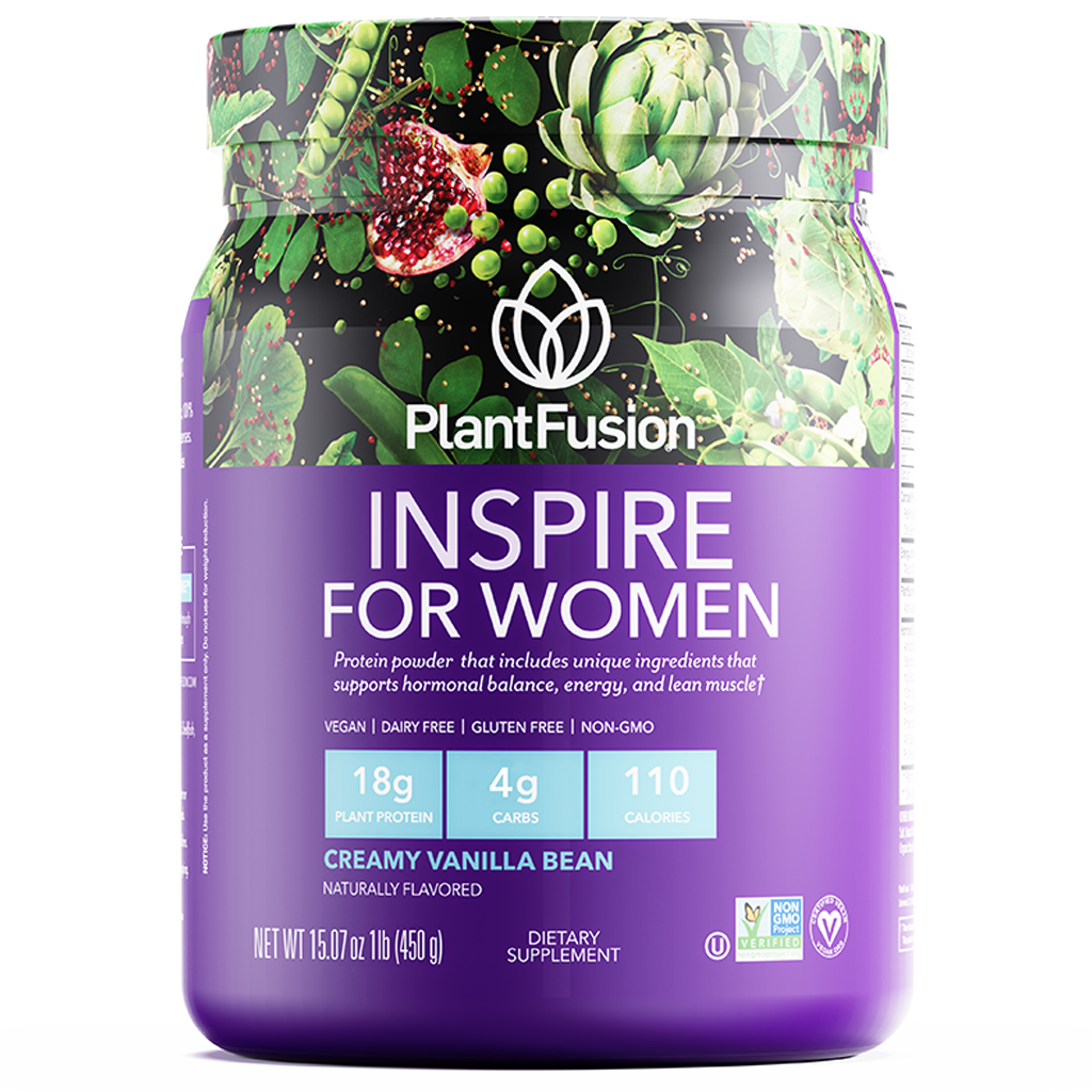 PlantFusion Inspire For Women - Vegan Protein Powder for Women