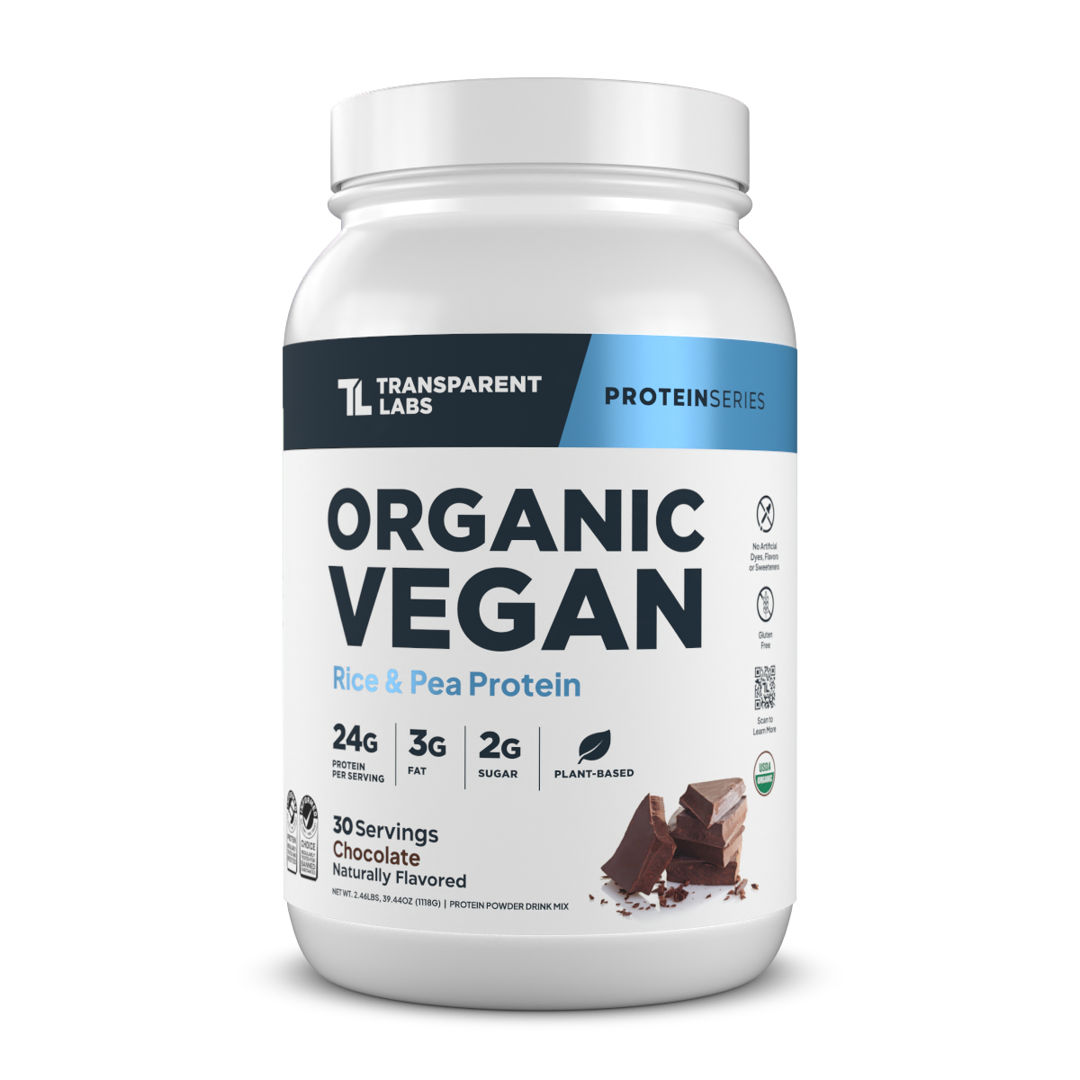 Transparent Labs Organic Vegan Plant-Based Protein