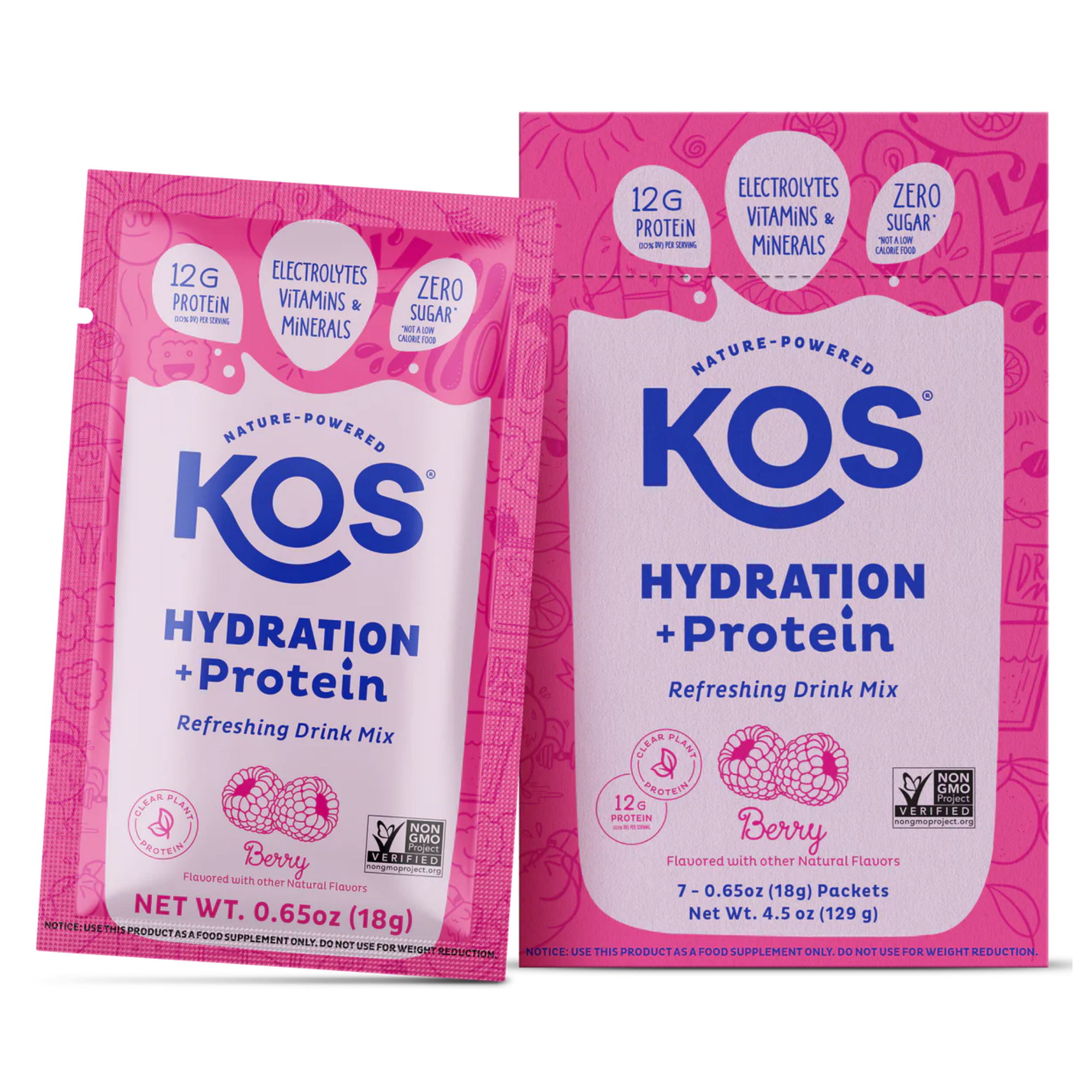 KOS.com Hydration Protein - Clear Protein Hydration Mix