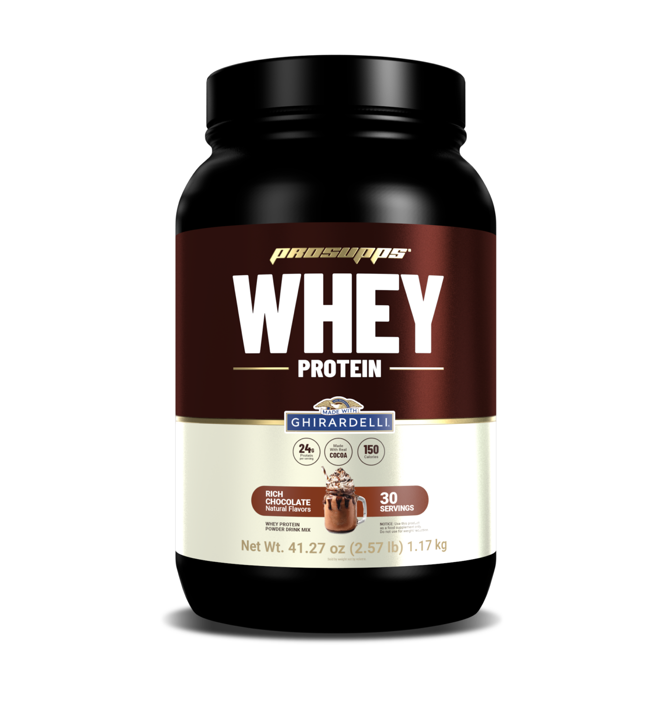 ProSupps.com ProSupps Whey Protein Made With Premium Ghirardelli® Cocoa