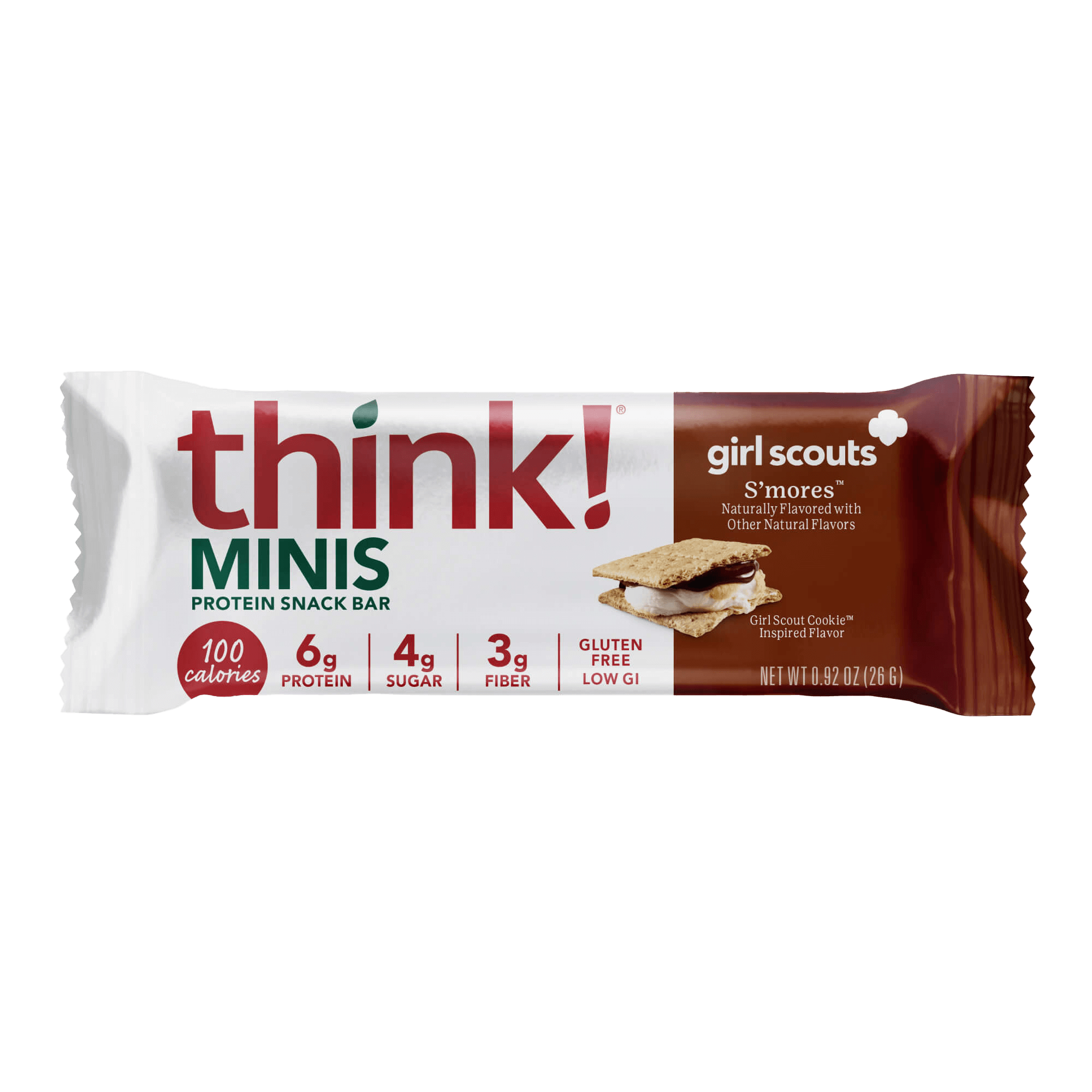Think Protein MINIS Protein Snack Bar, Girl Scouts S’mores™