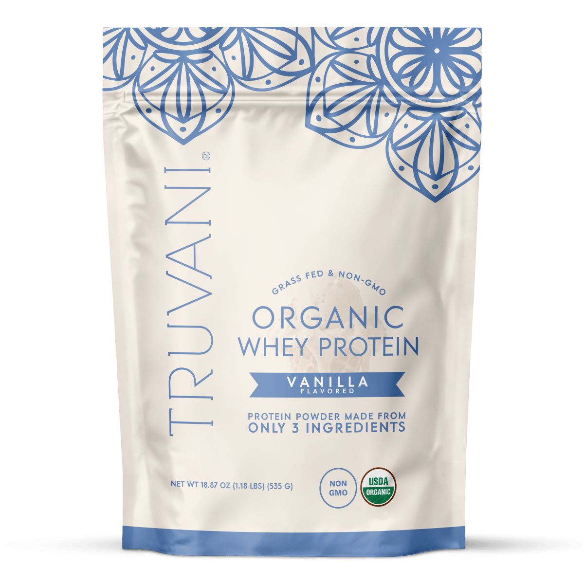 TRUVANI Whey Protein Powder (20 Servings)