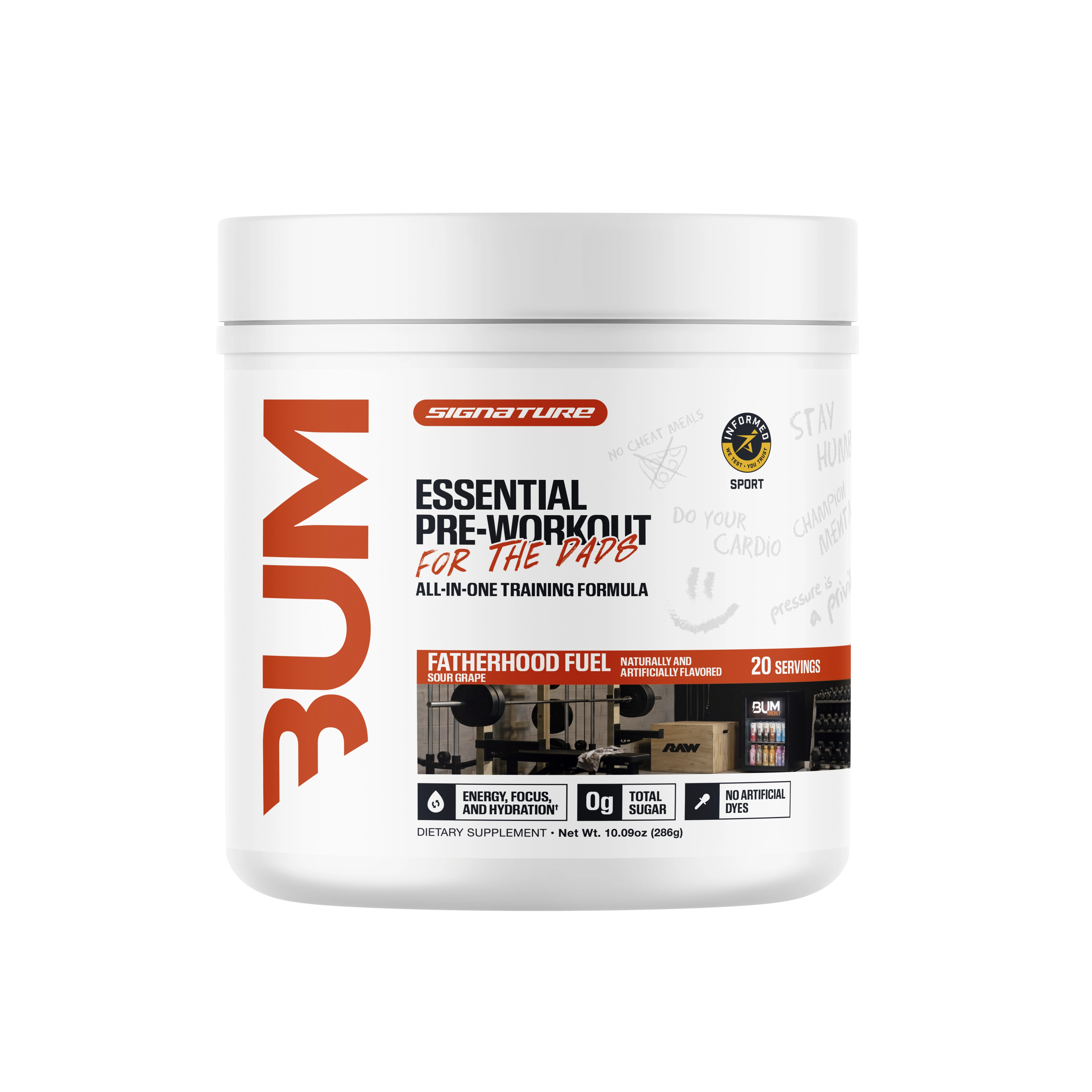 Get Raw Nutrition Fatherhood Fuel Essential Pre-Workout