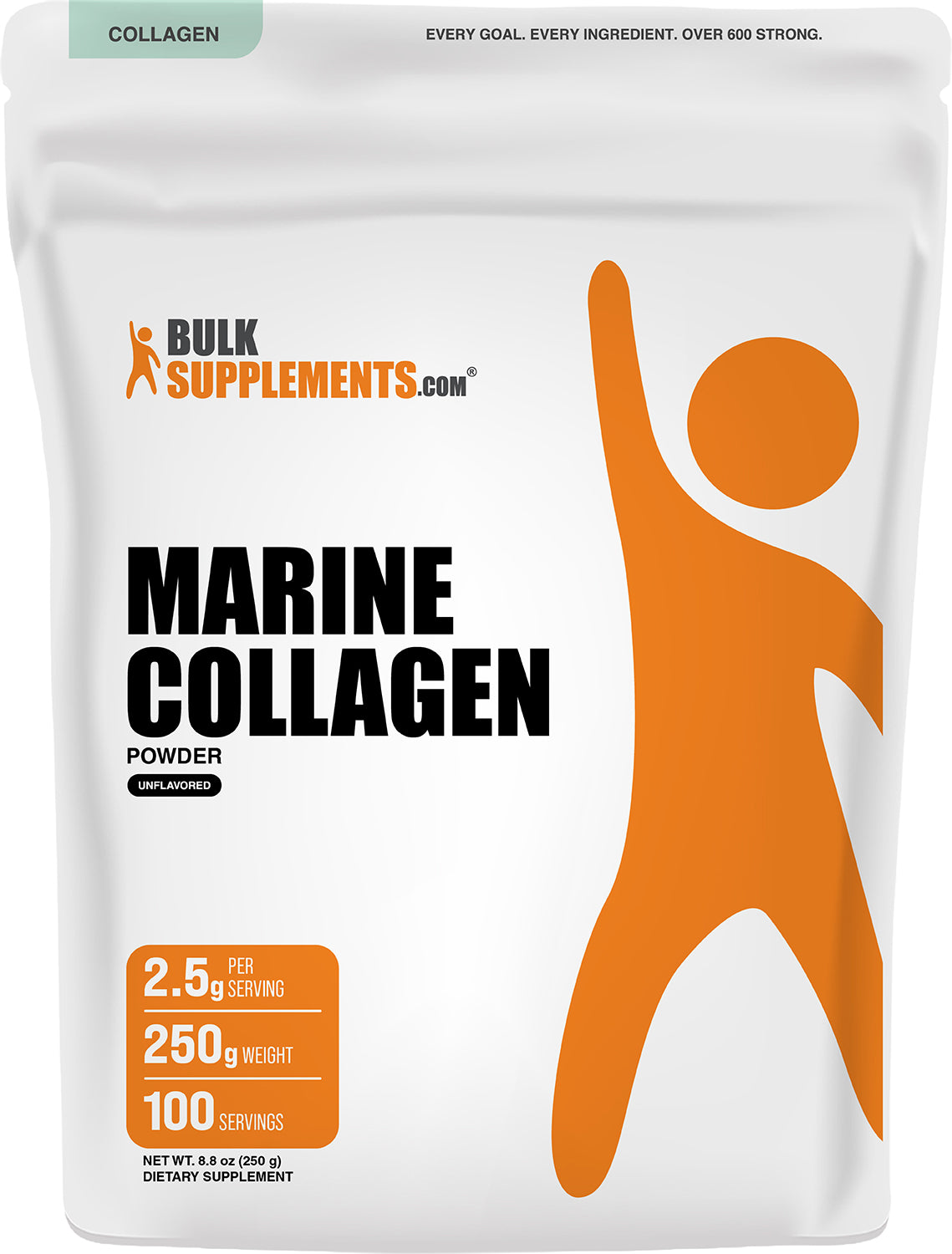 BulkSupplements.com Marine Collagen (Fish) Powder