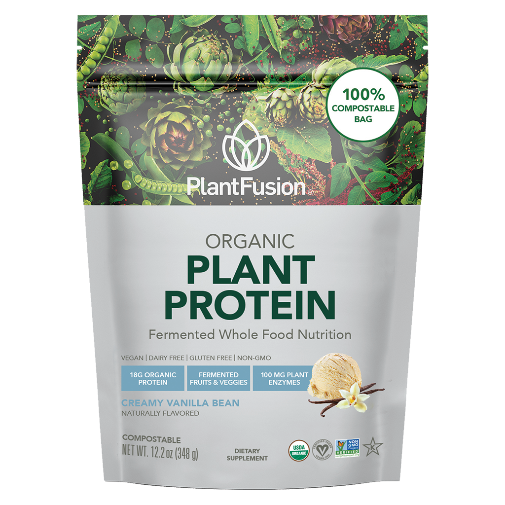 PlantFusion Organic Protein - Fermented Vegan Protein Powder