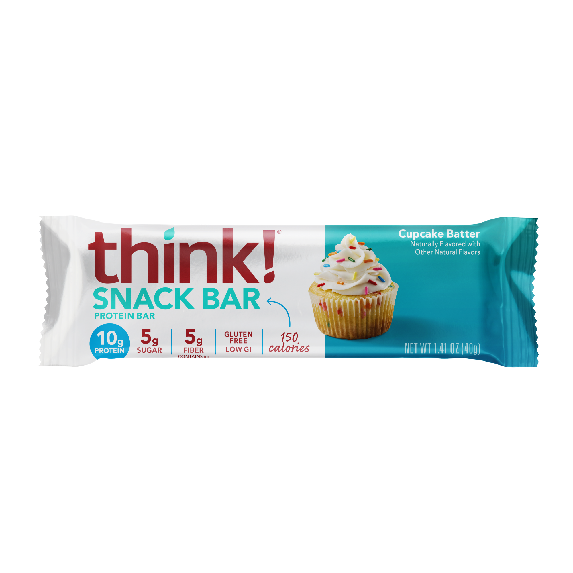Think Protein Protein Snack Bar, Cupcake Batter