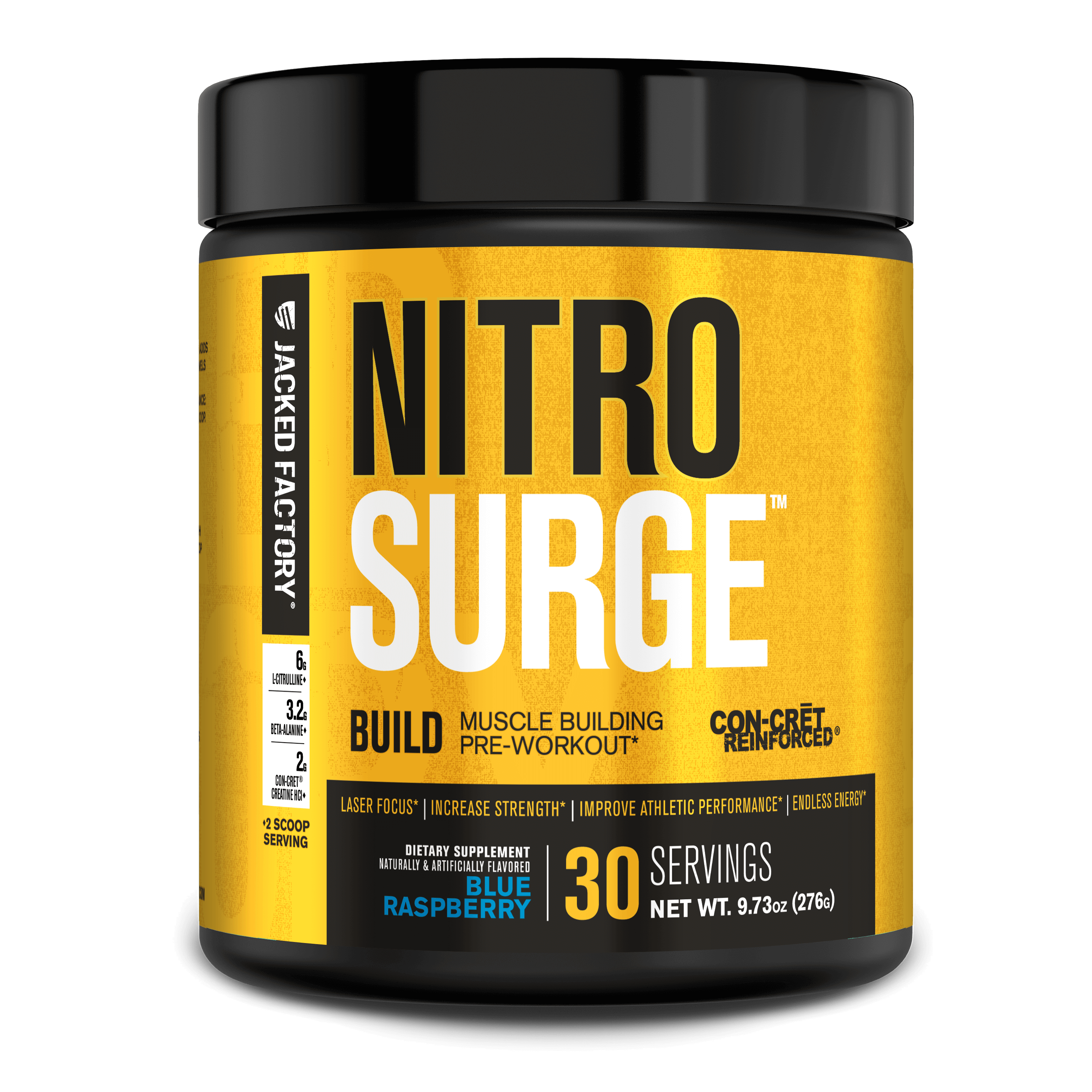 Jacked Factory Nitrosurge Build - Muscle Building Pre-Workout