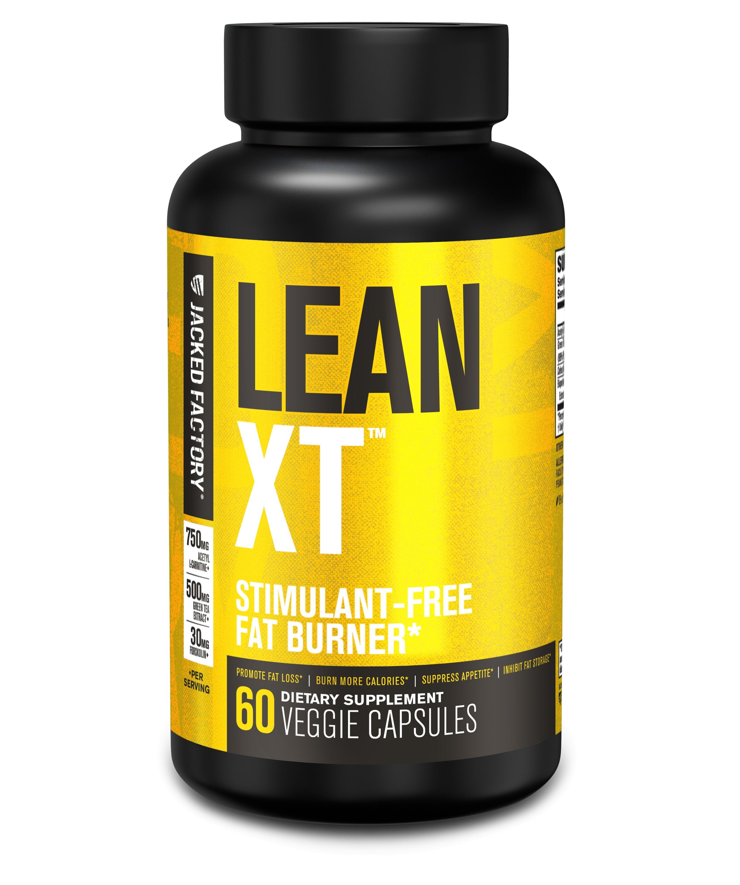 jacked-factory Lean-XT Non-Stim Fat Burner