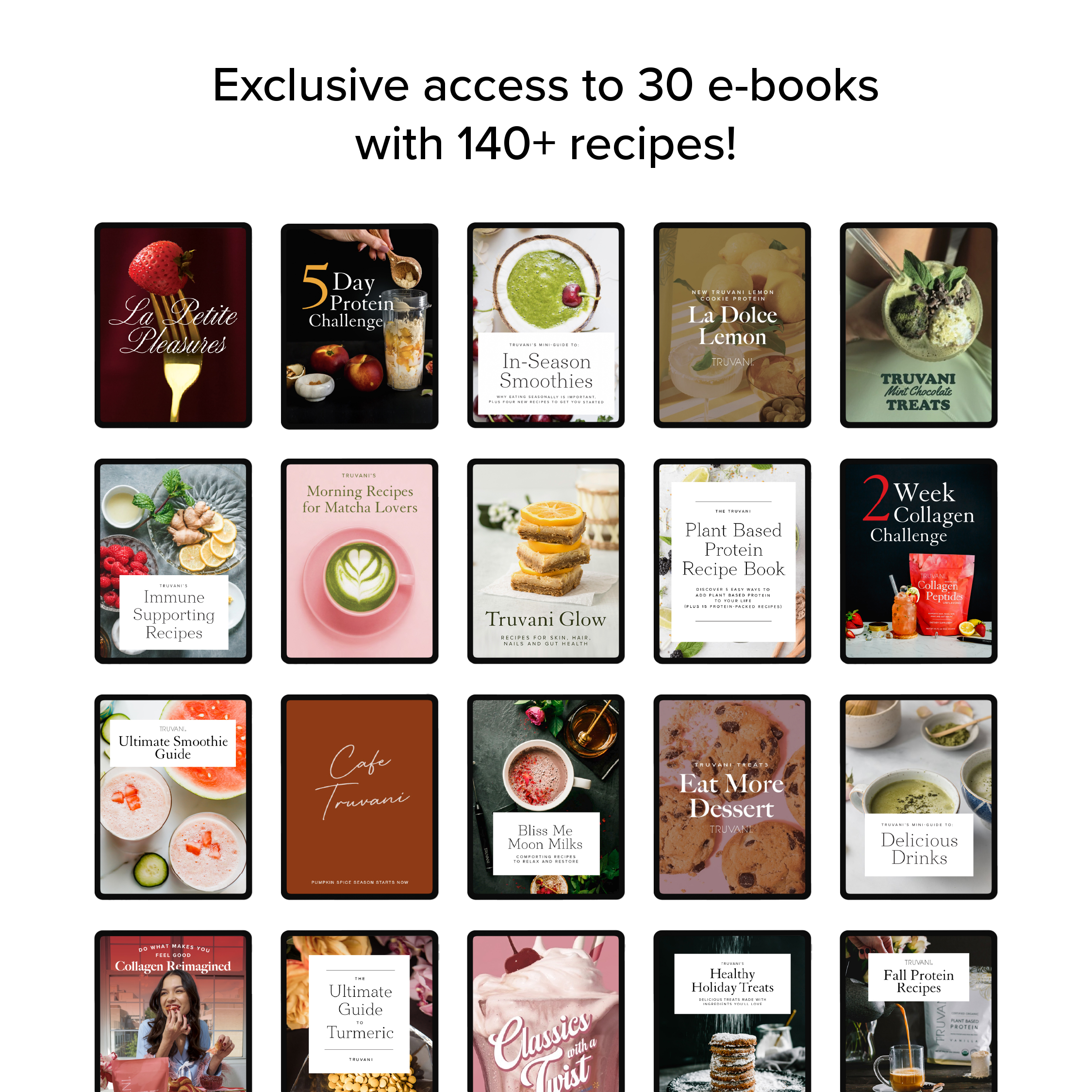 Truvani Digital Recipe Library