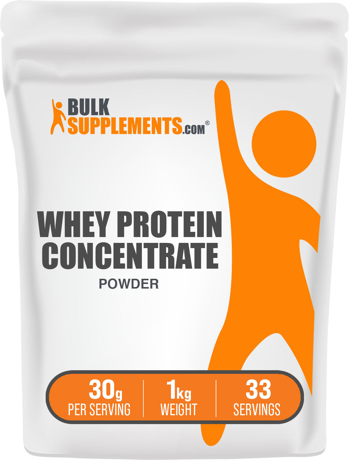 BulkSupplements.com Whey Protein Concentrate 80% Powder