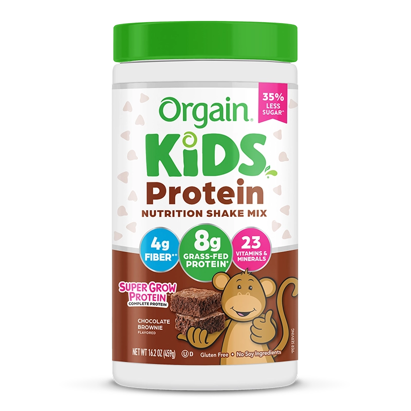 Orgain Kids Protein Nutrition Shake Mix - Chocolate Brownie
