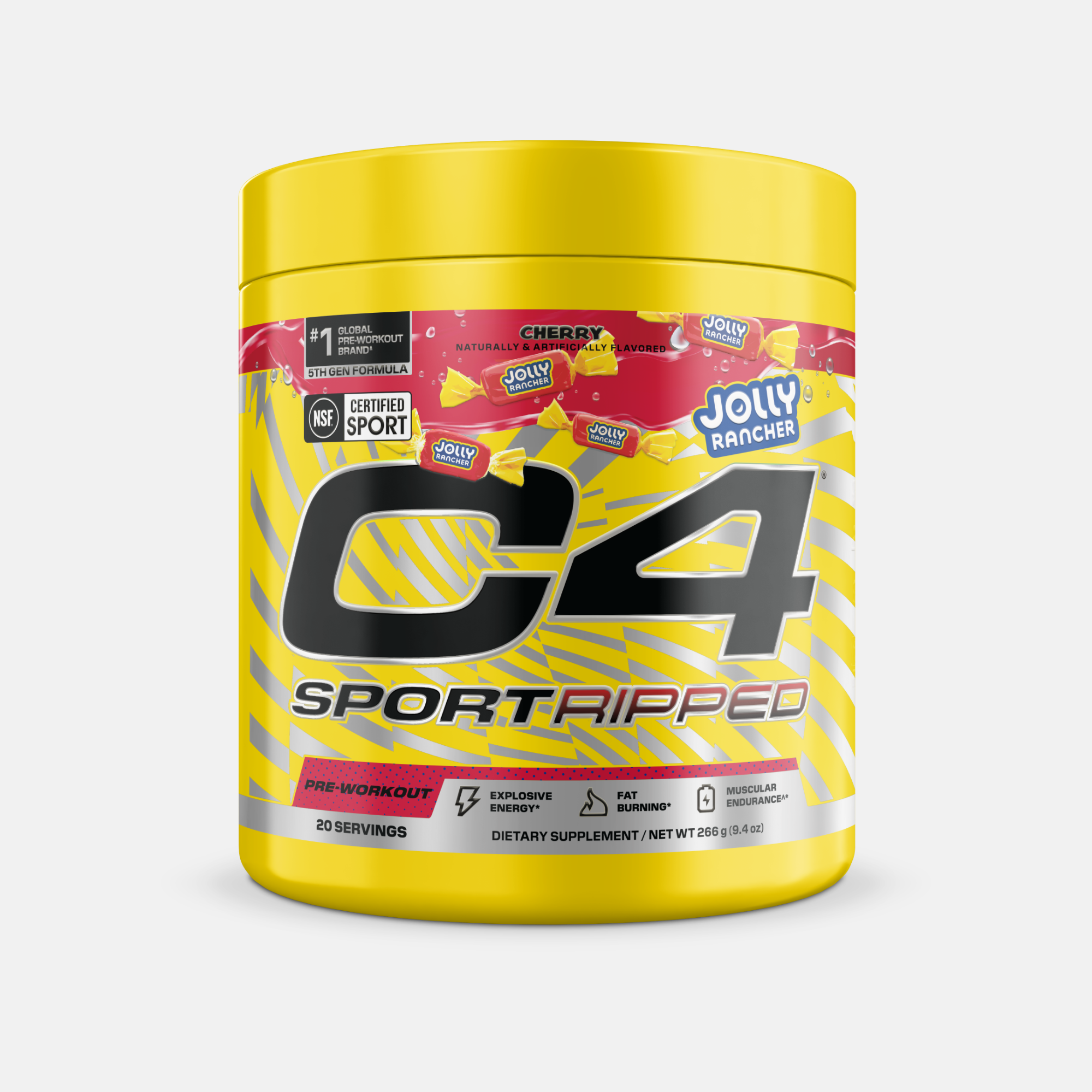 Cellucor C4 Sport Ripped™ x JOLLY RANCHER Pre-Workout