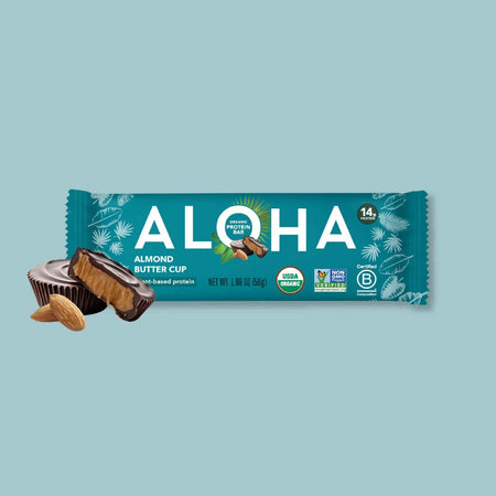 ALOHA Almond Butter Cup Protein Bars